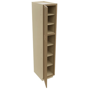 Fabuwood Galaxy Truffle TP152484 Tall Pantry Cabinet, Open View