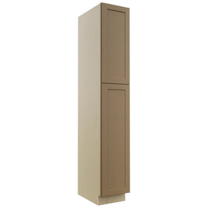 Fabuwood Galaxy Truffle TP152490 Tall Pantry Cabinet, Front View