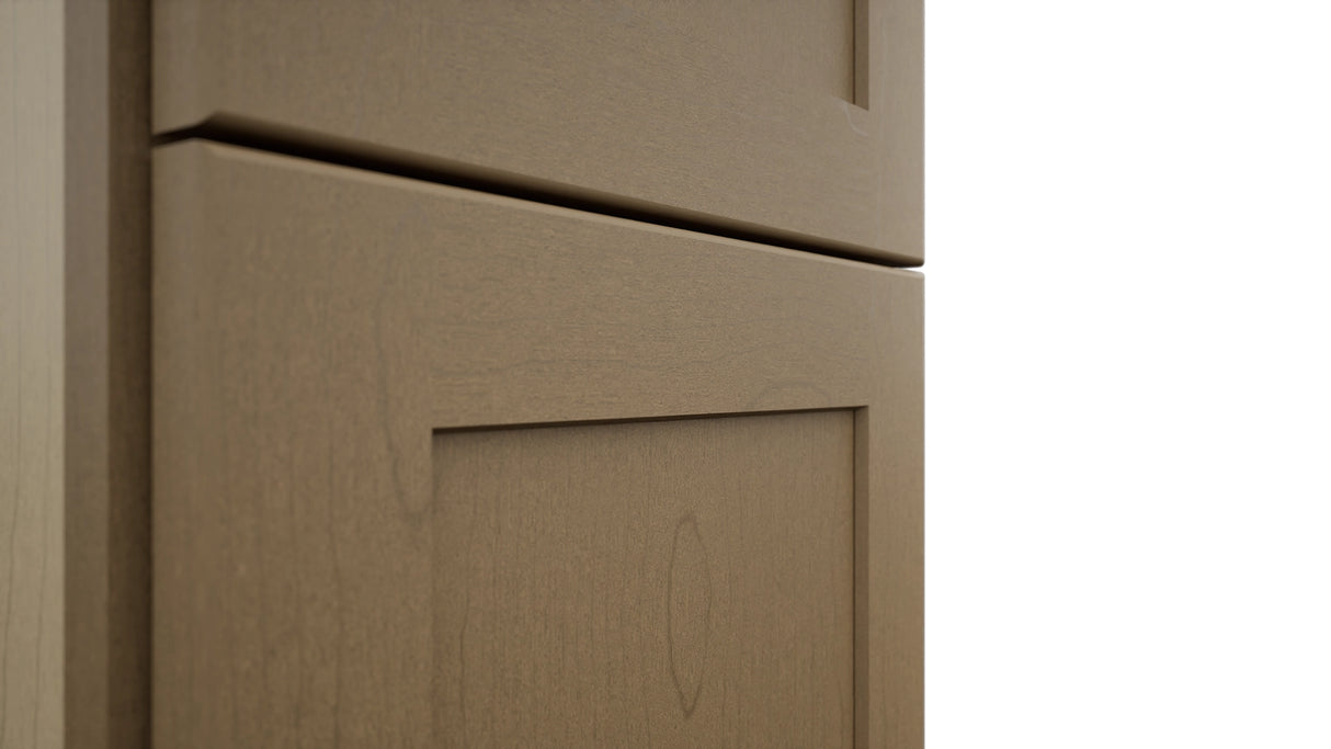 Fabuwood Galaxy Truffle TP152490 Tall Pantry Cabinet, Detail View