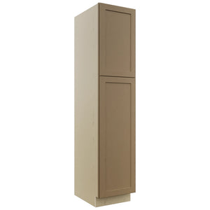 Fabuwood Galaxy Truffle TP182484 Tall Pantry Cabinet, Front View