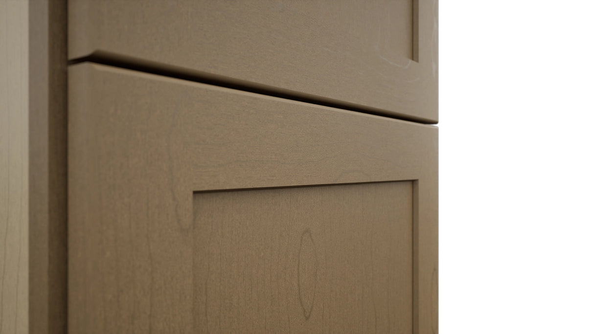 Fabuwood Galaxy Truffle TP182484 Tall Pantry Cabinet, Detail View