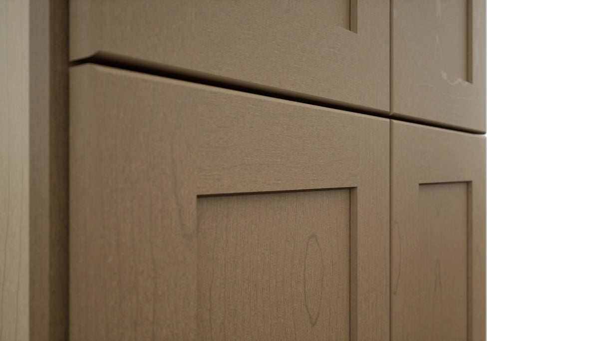 Fabuwood Galaxy Truffle TP241284 Tall Pantry Cabinet, Detail View