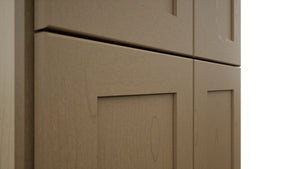 Fabuwood Galaxy Truffle TP242484 Tall Pantry Cabinet, Detail View