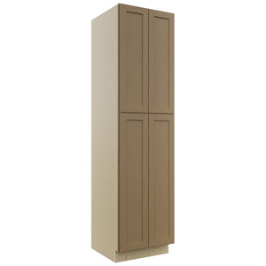 Fabuwood Galaxy Truffle TP242493 Tall Pantry Cabinet, Front View