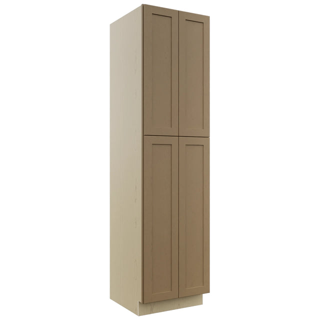 Fabuwood Galaxy Truffle TP242493 Tall Pantry Cabinet, Front View