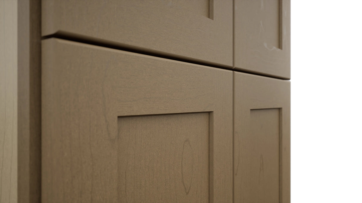 Fabuwood Galaxy Truffle TP242496 Tall Pantry Cabinet, Detail View