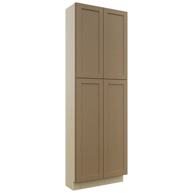 Fabuwood Galaxy Truffle TP301290 Tall Pantry Cabinet, Front View