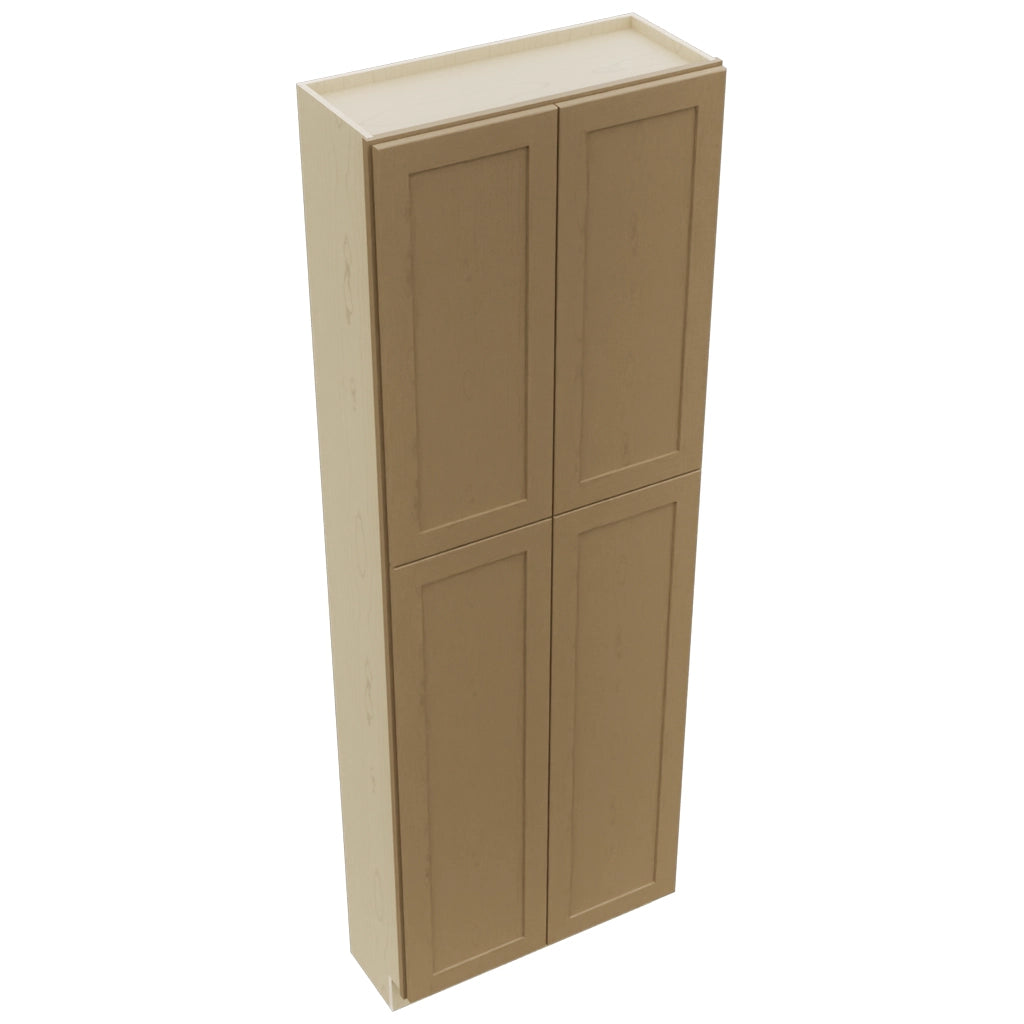 Fabuwood Galaxy Truffle TP301290 Tall Pantry Cabinet, Top View