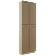 Fabuwood Galaxy Truffle TP301296 Tall Pantry Cabinet, Front View