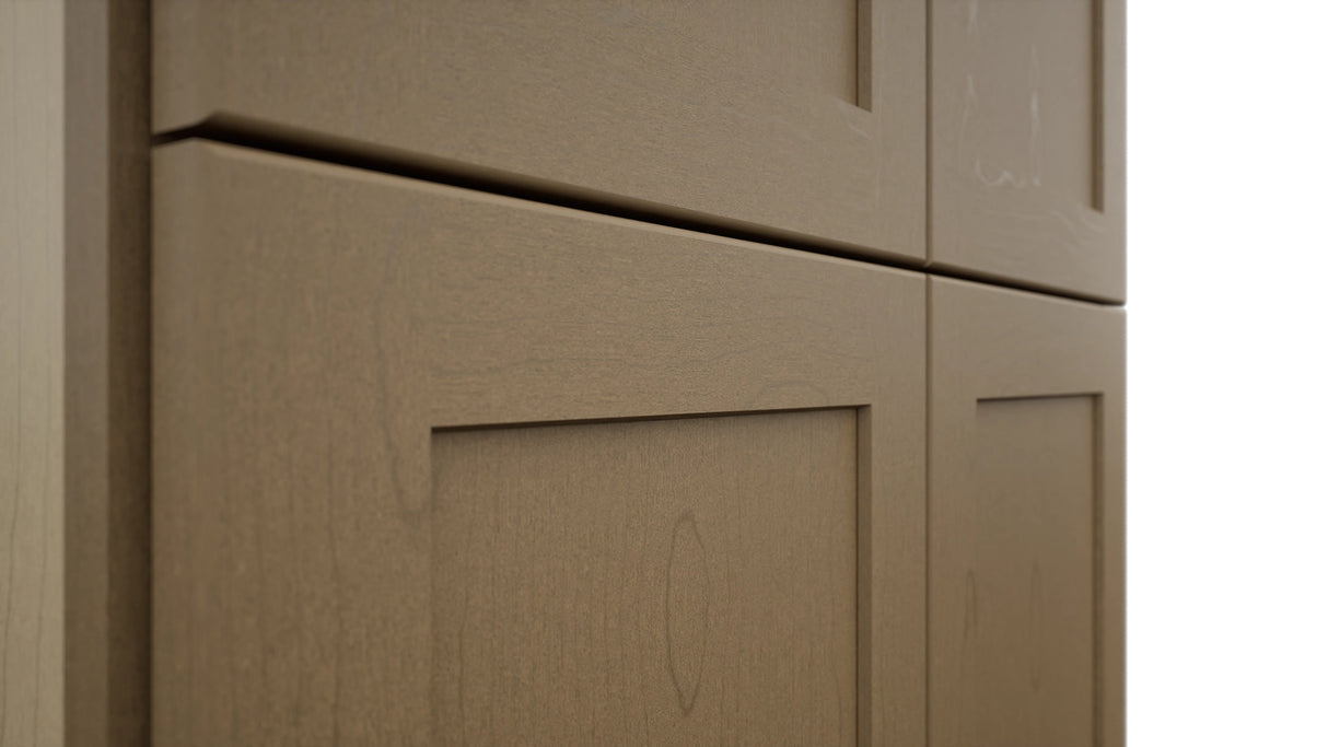 Fabuwood Galaxy Truffle TP301296 Tall Pantry Cabinet, Detail View