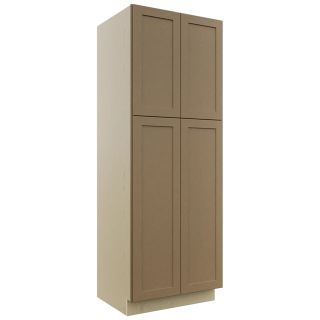 Fabuwood Galaxy Truffle TP302484 Tall Pantry Cabinet, Front View