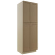 Fabuwood Galaxy Truffle TP302490 Tall Pantry Cabinet, Front View