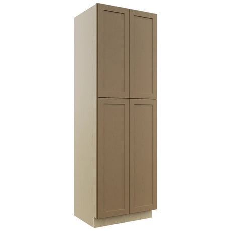 Fabuwood Galaxy Truffle TP302493 Tall Pantry Cabinet, Front View