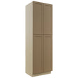 Fabuwood Galaxy Truffle TP302496 Tall Pantry Cabinet, Front View