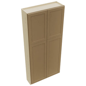 Fabuwood Galaxy Truffle TP361284 Tall Pantry Cabinet, Top View