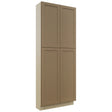 Fabuwood Galaxy Truffle TP361293 Tall Pantry Cabinet, Front View