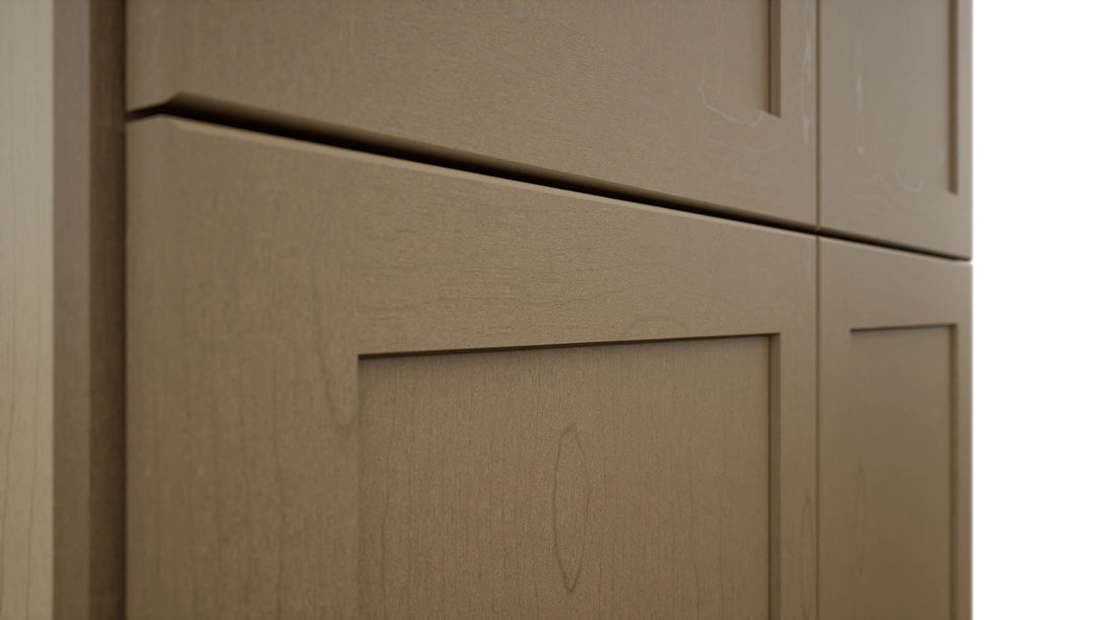 Fabuwood Galaxy Truffle TP361293 Tall Pantry Cabinet, Detail View