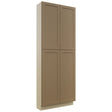 Fabuwood Galaxy Truffle TP361296 Tall Pantry Cabinet, Front View