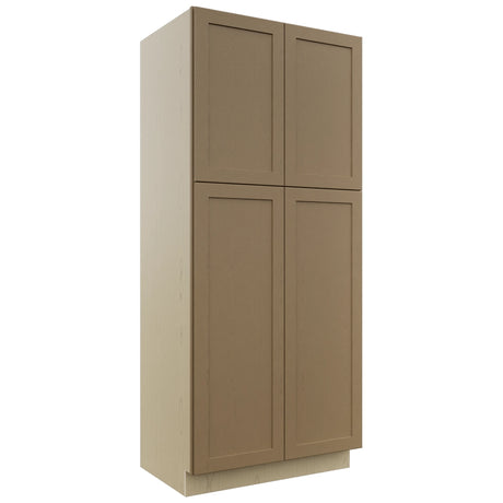 Fabuwood Galaxy Truffle TP362484 Tall Pantry Cabinet, Front View
