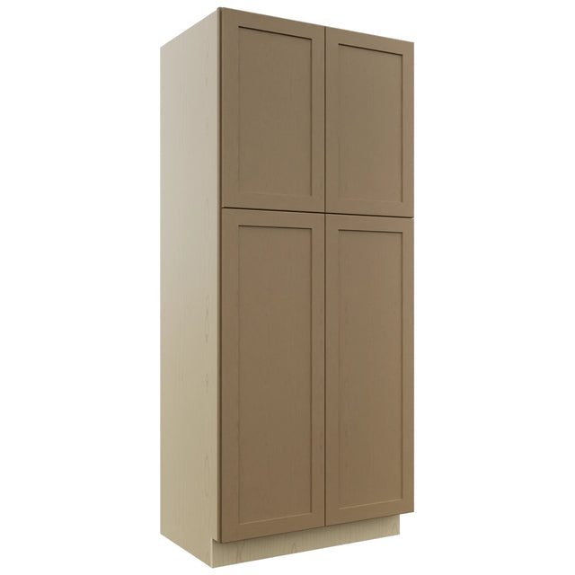 Fabuwood Galaxy Truffle TP362484 Tall Pantry Cabinet, Front View