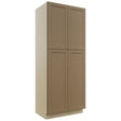 Fabuwood Galaxy Truffle TP362490 Tall Pantry Cabinet, Front View