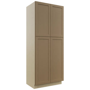 Fabuwood Galaxy Truffle TP362490 Tall Pantry Cabinet, Front View