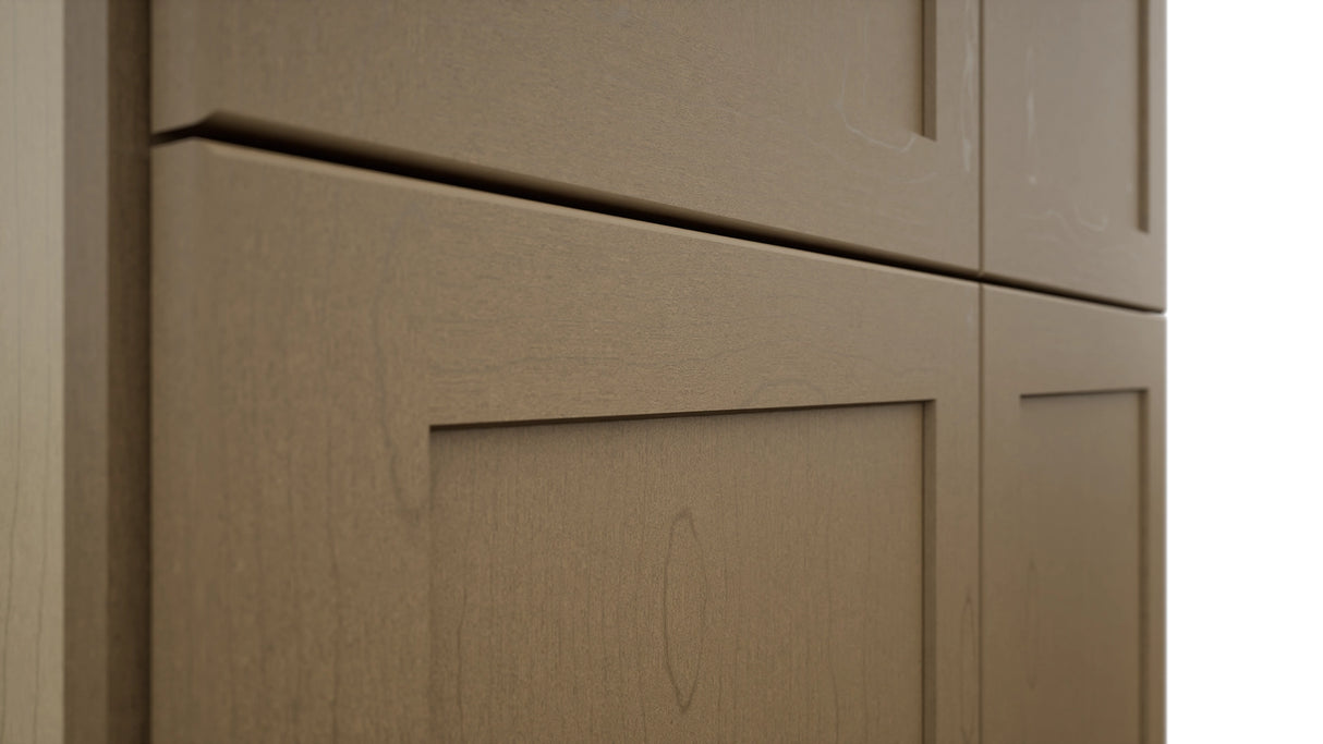 Fabuwood Galaxy Truffle TP362490 Tall Pantry Cabinet, Detail View