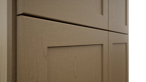 Fabuwood Galaxy Truffle TP362490 Tall Pantry Cabinet, Detail View