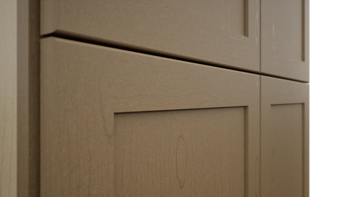 Fabuwood Galaxy Truffle TP362493 Tall Pantry Cabinet, Detail View