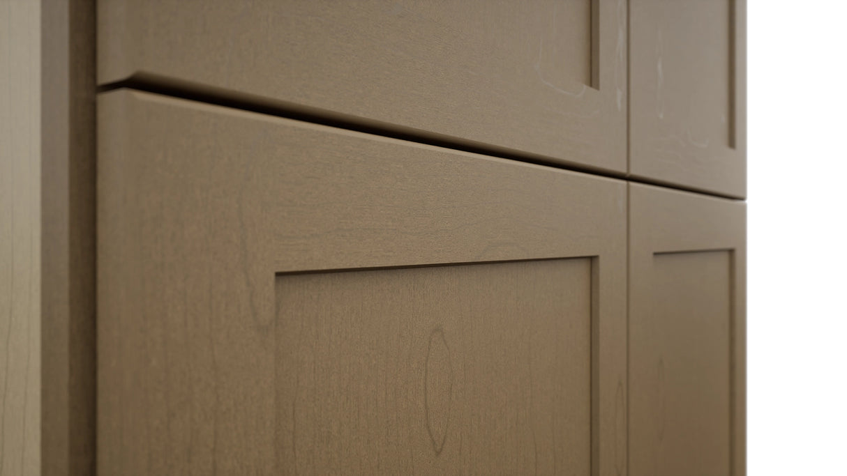 Fabuwood Galaxy Truffle TP362496 Tall Pantry Cabinet, Detail View