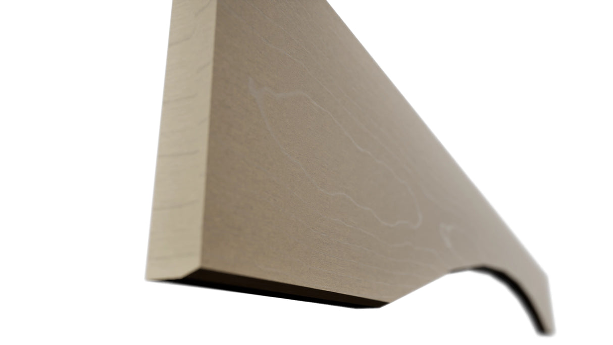 Fabuwood Galaxy Truffle VAR54 Wall Valance, Detail View