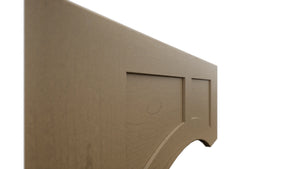 Fabuwood Galaxy Truffle VARP36 Wall Valance, Detail View