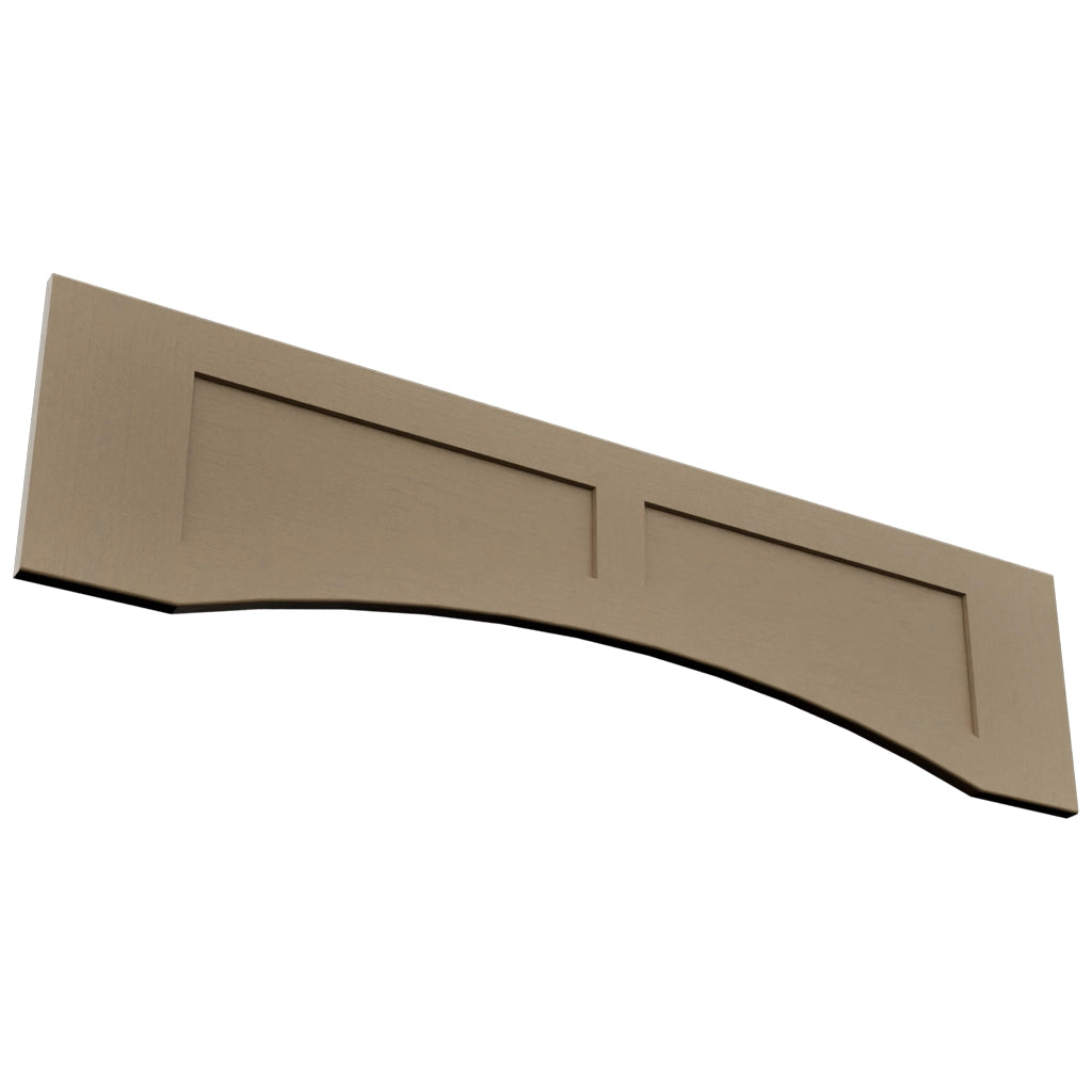 Fabuwood Galaxy Truffle VARP48 Wall Valance, Top View