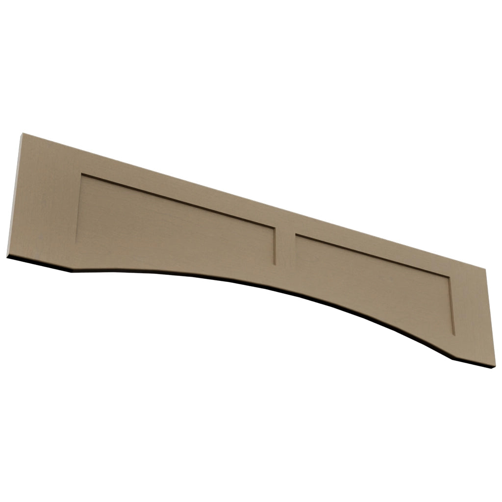 Fabuwood Galaxy Truffle VARP54 Wall Valance, Top View