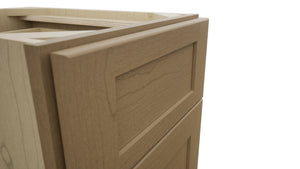 Fabuwood Galaxy Truffle VB15-34 Vanity Base Standard Cabinet, Detail View