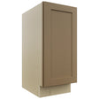 Fabuwood Galaxy Truffle VB15FD Vanity Base Full Height Cabinet, Front View