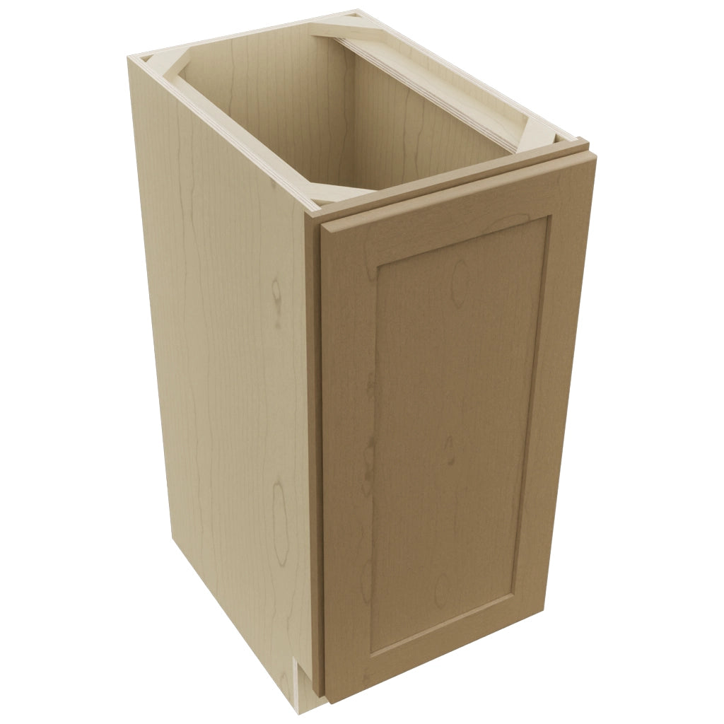 Fabuwood Galaxy Truffle VB15FD Vanity Base Full Height Cabinet, Top View