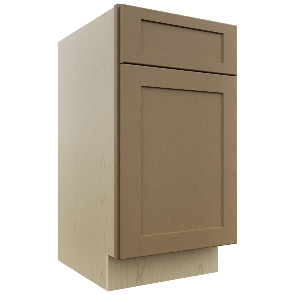 Fabuwood Galaxy Truffle VB18-34 Vanity Base Standard Cabinet, Front View