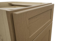 Fabuwood Galaxy Truffle VB18-34 Vanity Base Standard Cabinet, Detail View