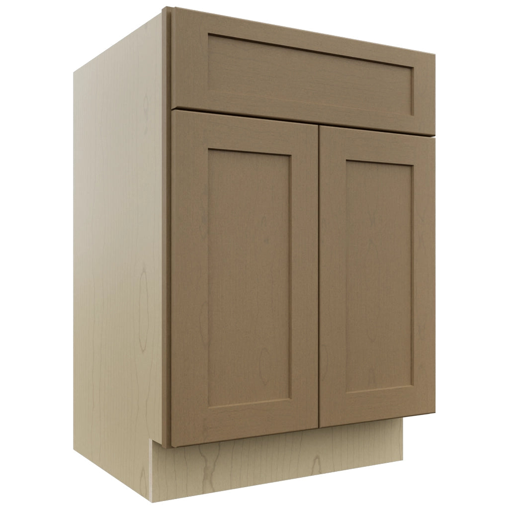 Fabuwood Galaxy Truffle VB24-34 Vanity Base Standard Cabinet, Front View