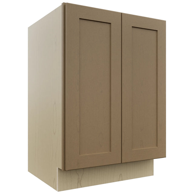 Fabuwood Galaxy Truffle VB24FD Vanity Base Full Height Cabinet, Front View