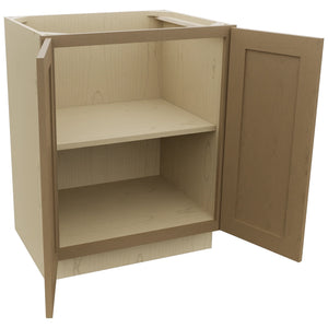 Fabuwood Galaxy Truffle VB27FD Vanity Base Full Height Cabinet, Open View
