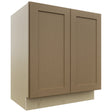 Fabuwood Galaxy Truffle VB30FD Vanity Base Full Height Cabinet, Front View