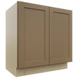 Fabuwood Galaxy Truffle VB33FD Vanity Base Standard Cabinet, Front View