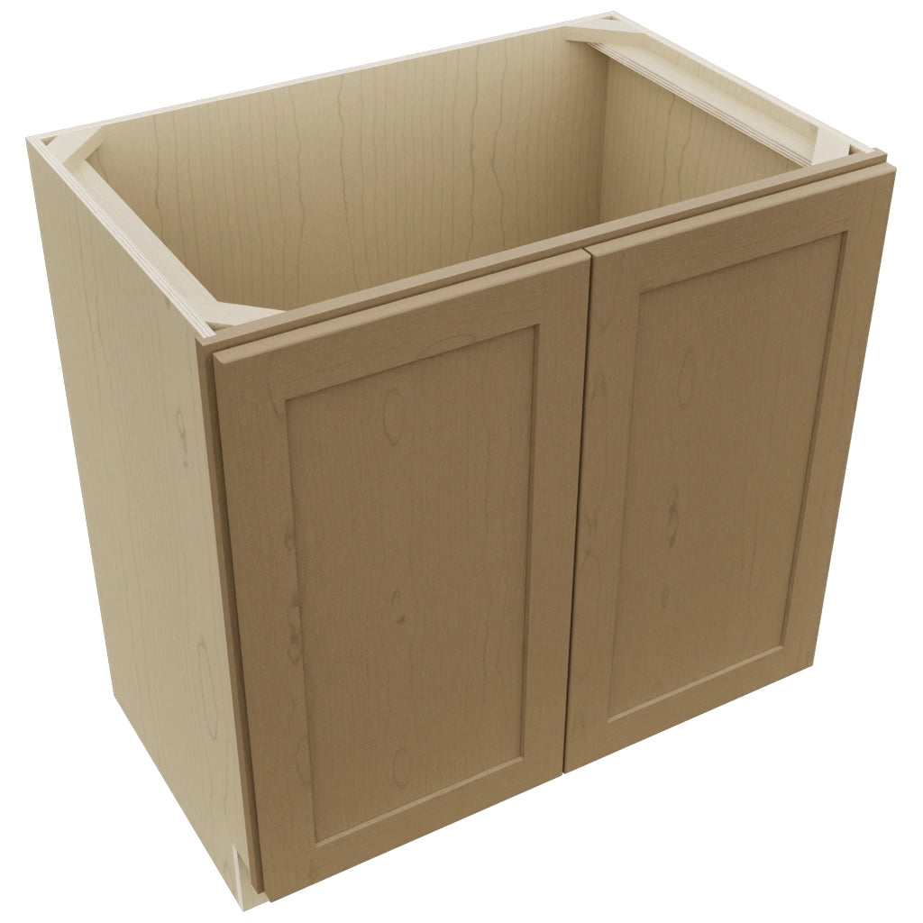 Fabuwood Galaxy Truffle VB33FD Vanity Base Standard Cabinet, Top View
