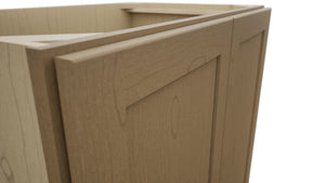 Fabuwood Galaxy Truffle VB33FD Vanity Base Standard Cabinet, Detail View