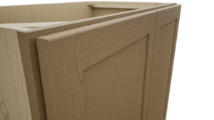 Fabuwood Galaxy Truffle VB36FD Vanity Base Full Height Cabinet, Detail View
