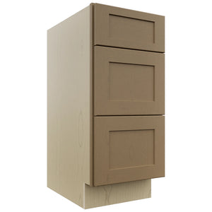 Fabuwood Galaxy Truffle VDB15-34 Vanity Drawer Cabinet, Front View