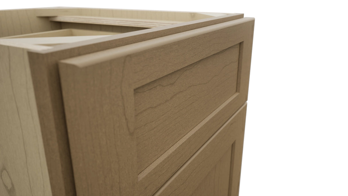 Fabuwood Galaxy Truffle VDB18-34 Vanity Drawer Cabinet, Detail View