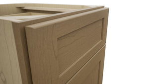 Fabuwood Galaxy Truffle VDB18-34 Vanity Drawer Cabinet, Detail View